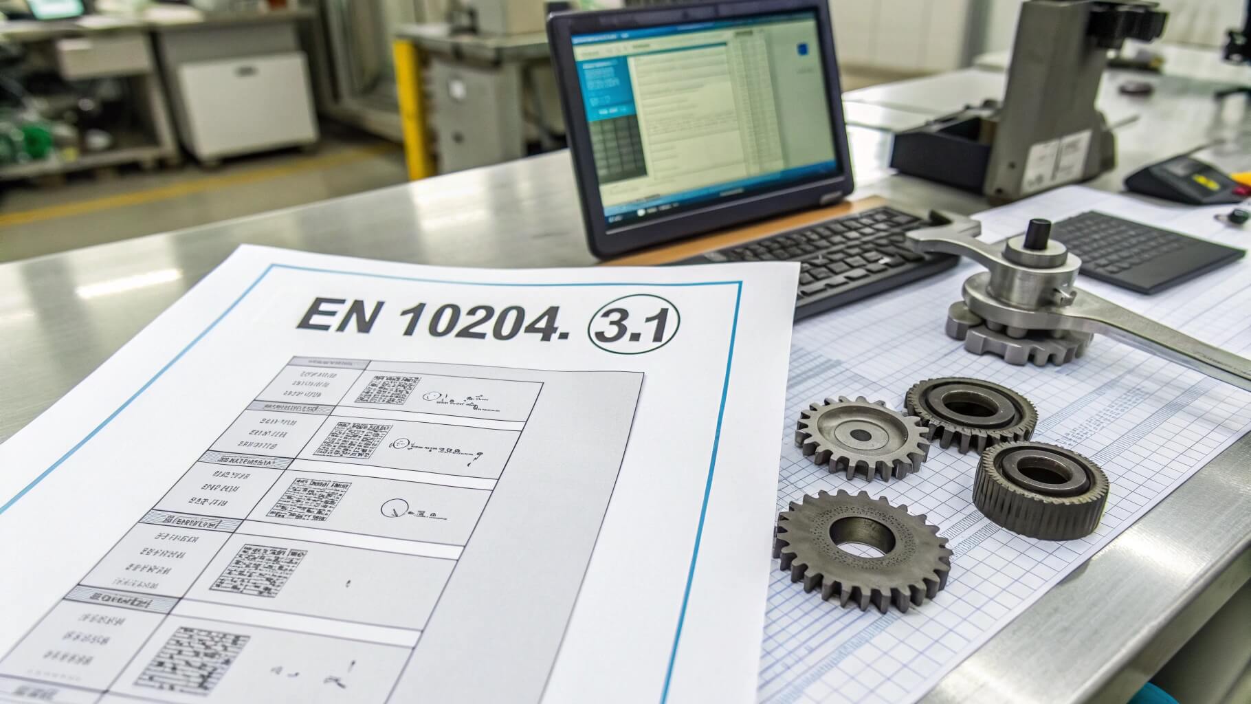 Material traceability certificate