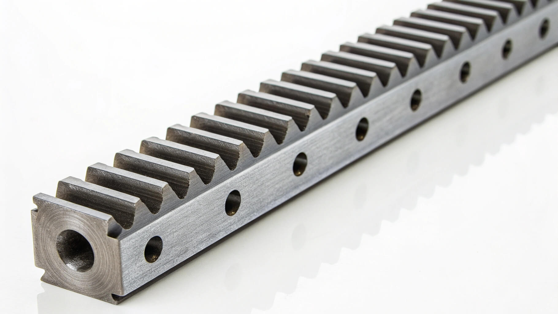 Gear rack and pinion