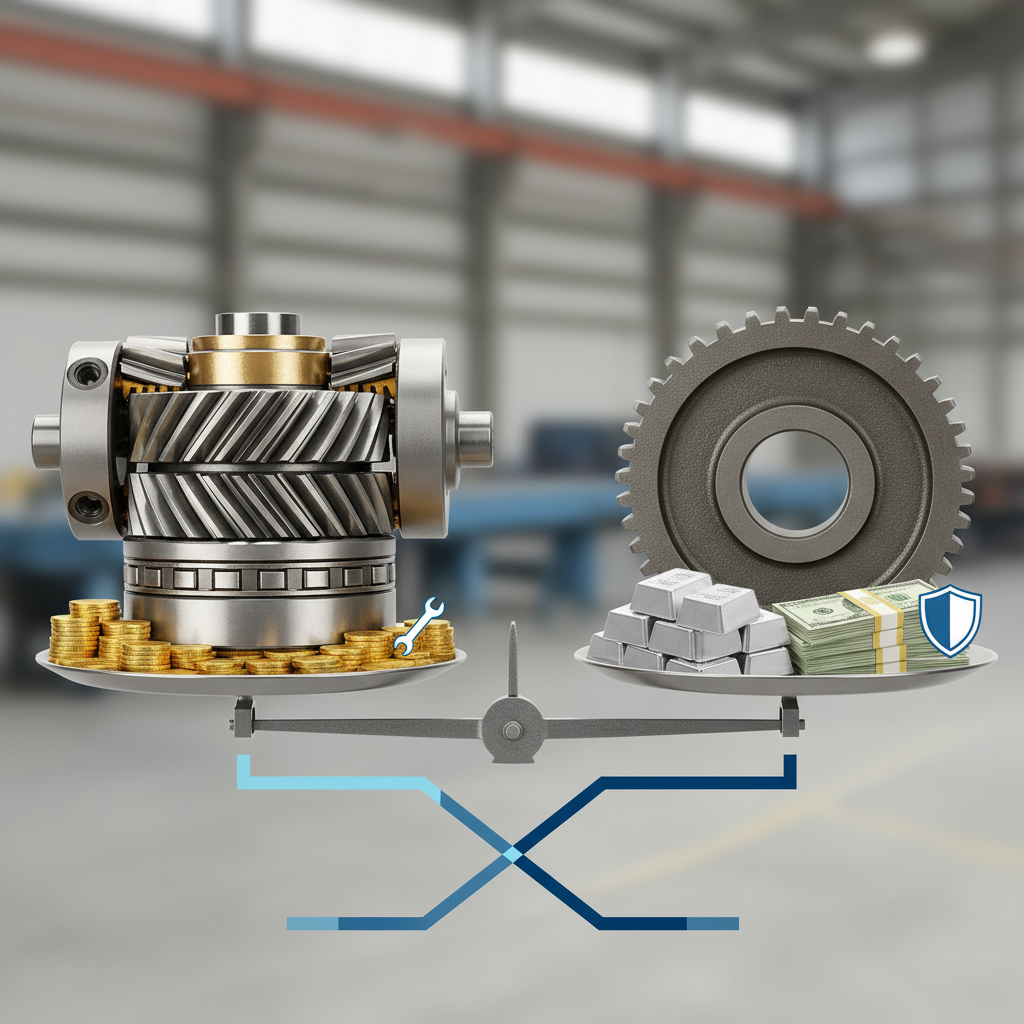 cost maintenance tradeoffs gears