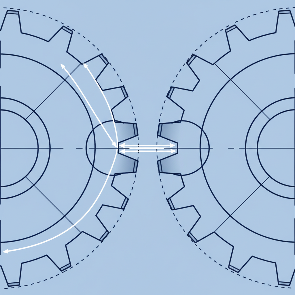 tooth profile schematic