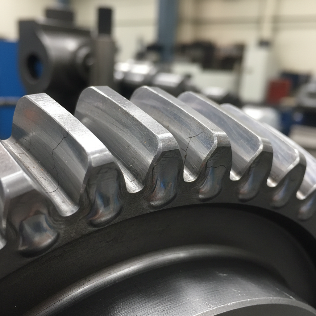 plastic deformation spur gear