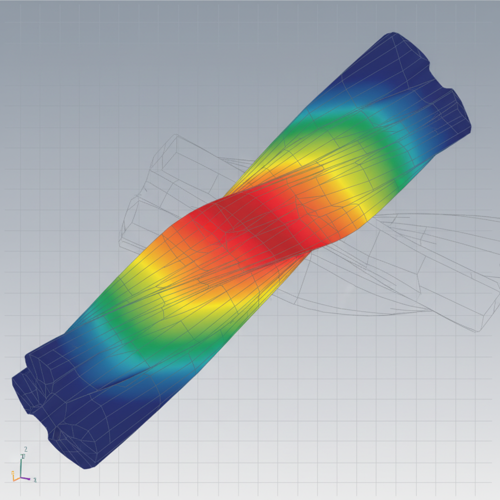 screw gear stress visualization index 4