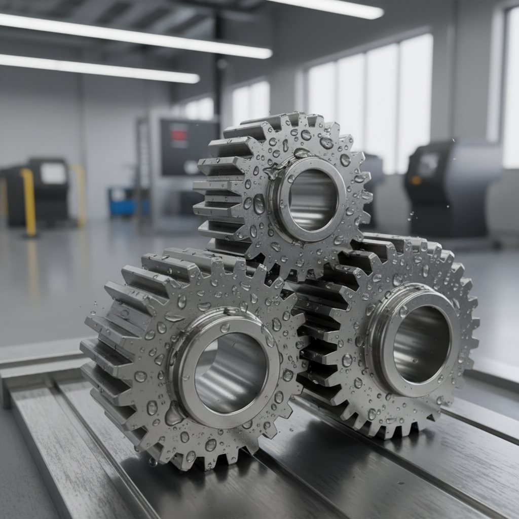 Stainless steel spur gears corrosion resistance