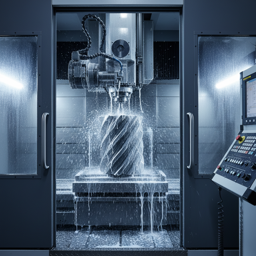 cnc milling helical gear