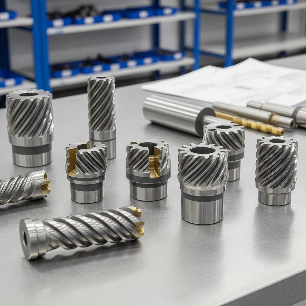 helical gear milling cutters